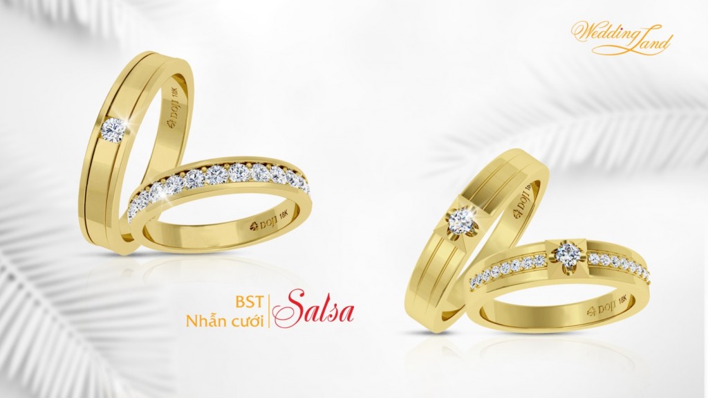 BST nhẫn cưới Salsa